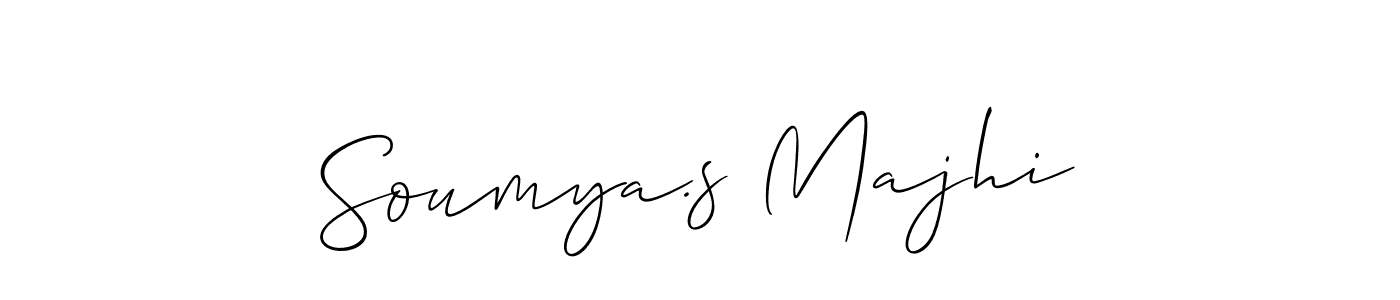 Make a beautiful signature design for name Soumya.s Majhi. Use this online signature maker to create a handwritten signature for free. Soumya.s Majhi signature style 2 images and pictures png