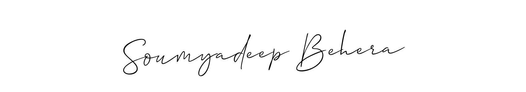 Make a beautiful signature design for name Soumyadeep Behera. Use this online signature maker to create a handwritten signature for free. Soumyadeep Behera signature style 2 images and pictures png