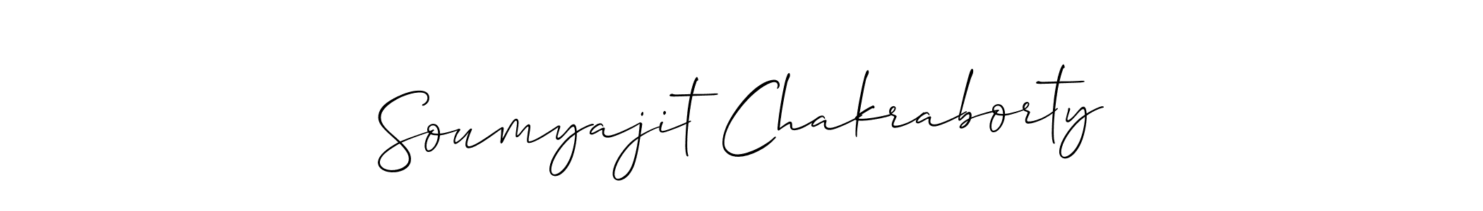 Similarly Allison_Script is the best handwritten signature design. Signature creator online .You can use it as an online autograph creator for name Soumyajit Chakraborty. Soumyajit Chakraborty signature style 2 images and pictures png