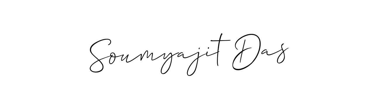It looks lik you need a new signature style for name Soumyajit Das. Design unique handwritten (Allison_Script) signature with our free signature maker in just a few clicks. Soumyajit Das signature style 2 images and pictures png