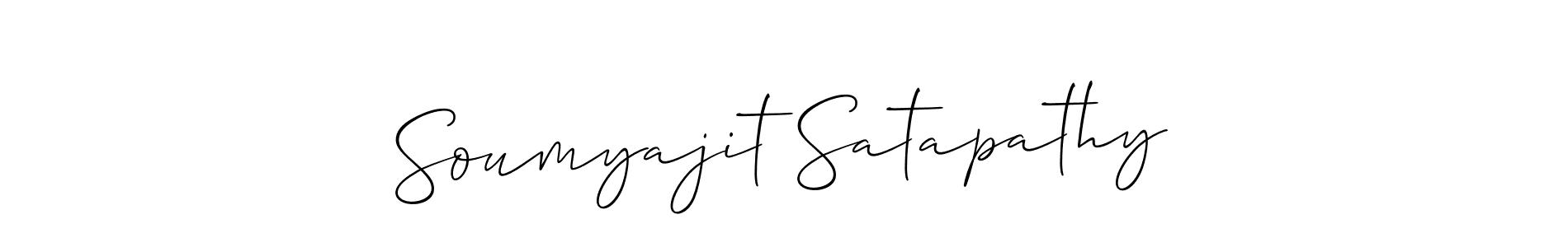 You can use this online signature creator to create a handwritten signature for the name Soumyajit Satapathy. This is the best online autograph maker. Soumyajit Satapathy signature style 2 images and pictures png