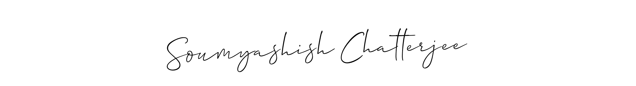 Similarly Allison_Script is the best handwritten signature design. Signature creator online .You can use it as an online autograph creator for name Soumyashish Chatterjee. Soumyashish Chatterjee signature style 2 images and pictures png