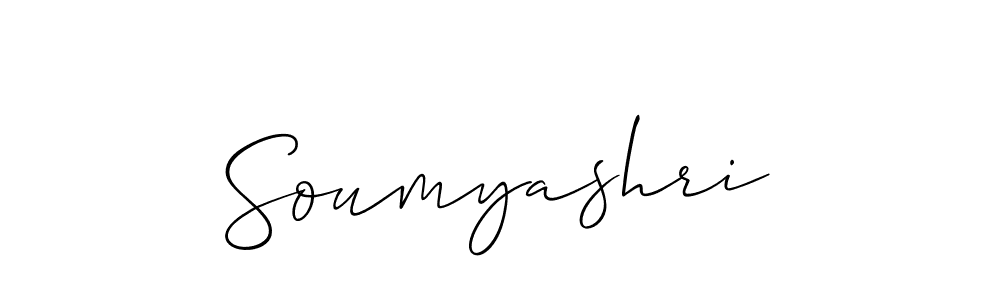 Make a short Soumyashri signature style. Manage your documents anywhere anytime using Allison_Script. Create and add eSignatures, submit forms, share and send files easily. Soumyashri signature style 2 images and pictures png