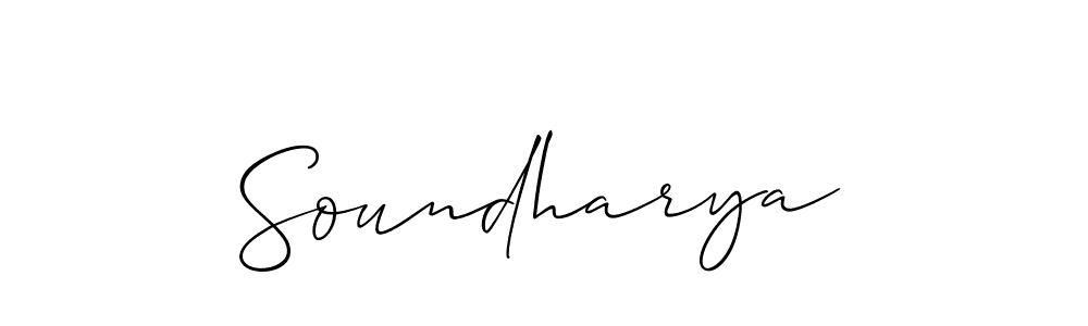 Allison_Script is a professional signature style that is perfect for those who want to add a touch of class to their signature. It is also a great choice for those who want to make their signature more unique. Get Soundharya name to fancy signature for free. Soundharya signature style 2 images and pictures png