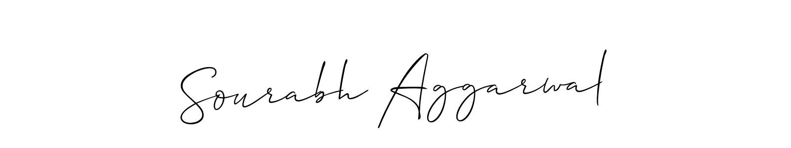 Make a beautiful signature design for name Sourabh Aggarwal. Use this online signature maker to create a handwritten signature for free. Sourabh Aggarwal signature style 2 images and pictures png