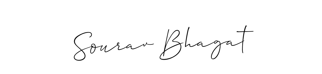 How to Draw Sourav Bhagat signature style? Allison_Script is a latest design signature styles for name Sourav Bhagat. Sourav Bhagat signature style 2 images and pictures png