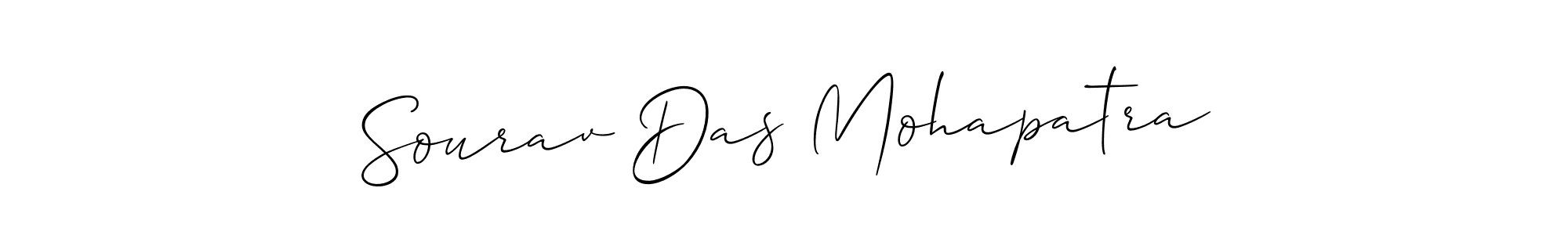 Make a beautiful signature design for name Sourav Das Mohapatra. With this signature (Allison_Script) style, you can create a handwritten signature for free. Sourav Das Mohapatra signature style 2 images and pictures png