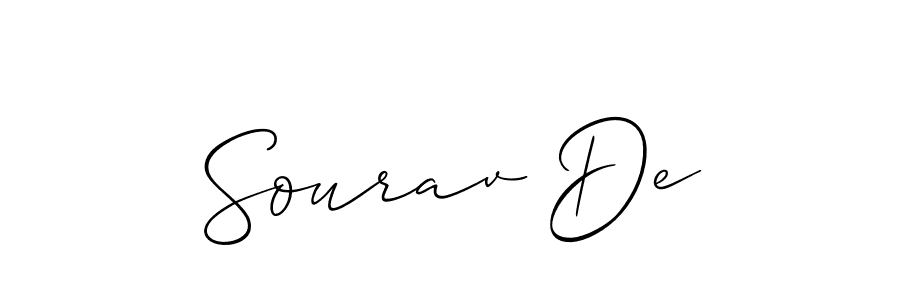 Once you've used our free online signature maker to create your best signature Allison_Script style, it's time to enjoy all of the benefits that Sourav De name signing documents. Sourav De signature style 2 images and pictures png