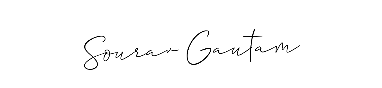 Best and Professional Signature Style for Sourav Gautam. Allison_Script Best Signature Style Collection. Sourav Gautam signature style 2 images and pictures png