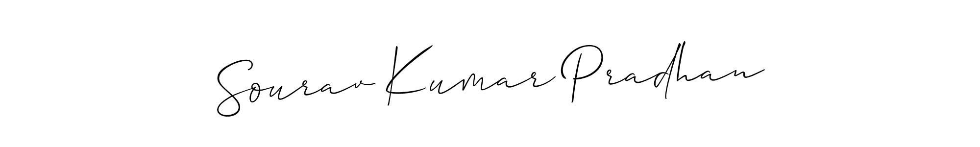 Also You can easily find your signature by using the search form. We will create Sourav Kumar Pradhan name handwritten signature images for you free of cost using Allison_Script sign style. Sourav Kumar Pradhan signature style 2 images and pictures png