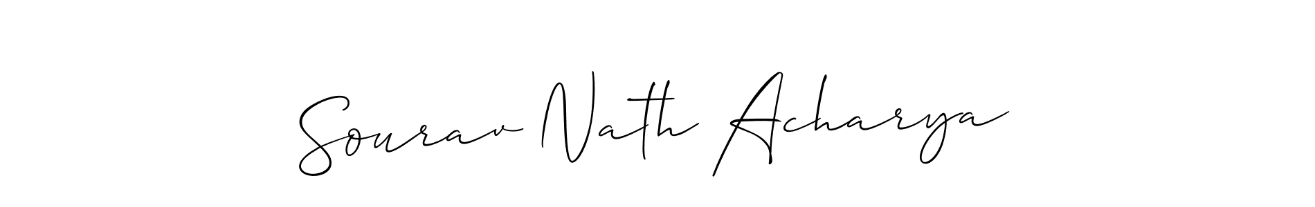 Here are the top 10 professional signature styles for the name Sourav Nath Acharya. These are the best autograph styles you can use for your name. Sourav Nath Acharya signature style 2 images and pictures png