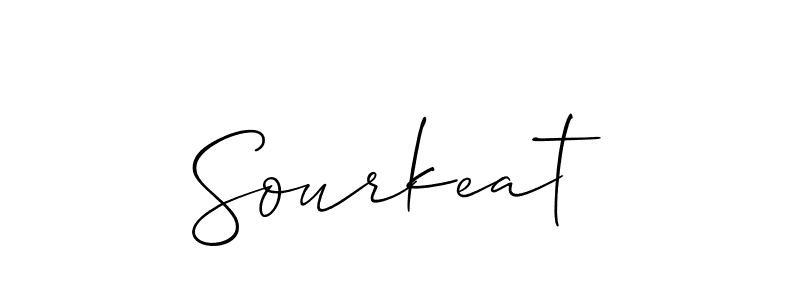 How to Draw Sourkeat signature style? Allison_Script is a latest design signature styles for name Sourkeat. Sourkeat signature style 2 images and pictures png