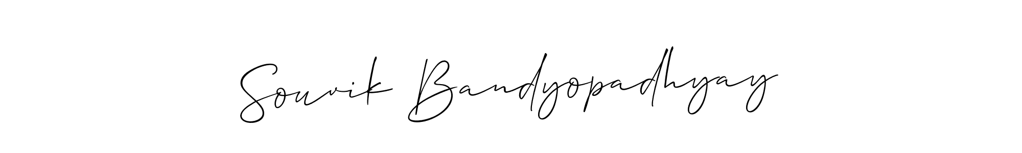 if you are searching for the best signature style for your name Souvik Bandyopadhyay. so please give up your signature search. here we have designed multiple signature styles  using Allison_Script. Souvik Bandyopadhyay signature style 2 images and pictures png