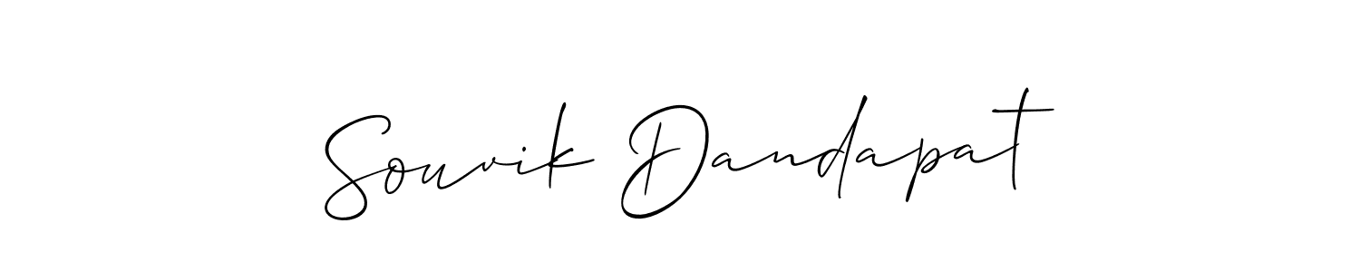 This is the best signature style for the Souvik Dandapat name. Also you like these signature font (Allison_Script). Mix name signature. Souvik Dandapat signature style 2 images and pictures png