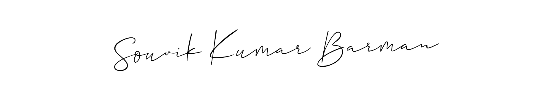 if you are searching for the best signature style for your name Souvik Kumar Barman. so please give up your signature search. here we have designed multiple signature styles  using Allison_Script. Souvik Kumar Barman signature style 2 images and pictures png