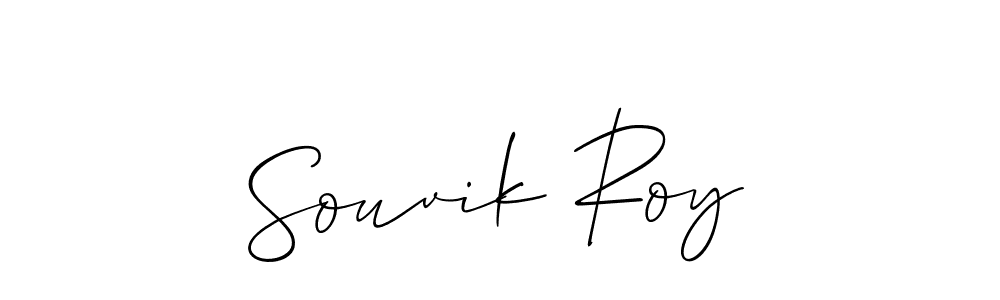 Similarly Allison_Script is the best handwritten signature design. Signature creator online .You can use it as an online autograph creator for name Souvik Roy. Souvik Roy signature style 2 images and pictures png