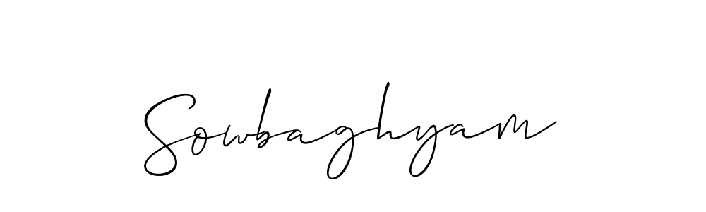 It looks lik you need a new signature style for name Sowbaghyam. Design unique handwritten (Allison_Script) signature with our free signature maker in just a few clicks. Sowbaghyam signature style 2 images and pictures png