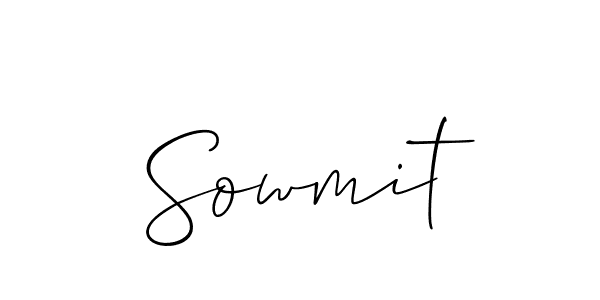 It looks lik you need a new signature style for name Sowmit. Design unique handwritten (Allison_Script) signature with our free signature maker in just a few clicks. Sowmit signature style 2 images and pictures png