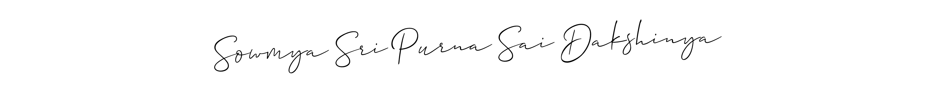 Check out images of Autograph of Sowmya Sri Purna Sai Dakshinya name. Actor Sowmya Sri Purna Sai Dakshinya Signature Style. Allison_Script is a professional sign style online. Sowmya Sri Purna Sai Dakshinya signature style 2 images and pictures png