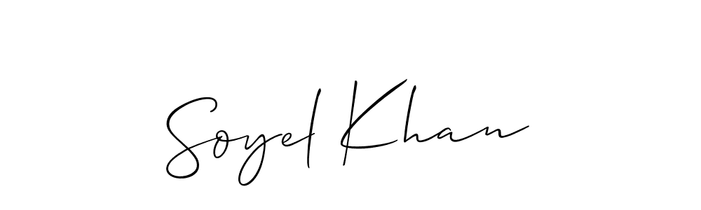 Once you've used our free online signature maker to create your best signature Allison_Script style, it's time to enjoy all of the benefits that Soyel Khan name signing documents. Soyel Khan signature style 2 images and pictures png
