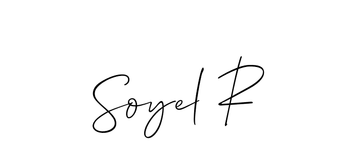 See photos of Soyel R official signature by Spectra . Check more albums & portfolios. Read reviews & check more about Allison_Script font. Soyel R signature style 2 images and pictures png