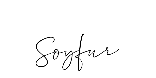 See photos of Soyfur official signature by Spectra . Check more albums & portfolios. Read reviews & check more about Allison_Script font. Soyfur signature style 2 images and pictures png