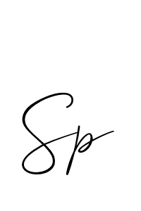 Make a beautiful signature design for name Sp. Use this online signature maker to create a handwritten signature for free. Sp signature style 2 images and pictures png