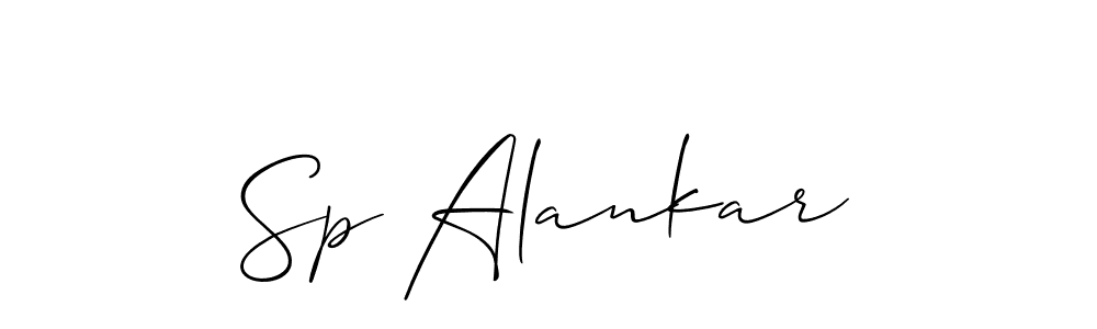 Once you've used our free online signature maker to create your best signature Allison_Script style, it's time to enjoy all of the benefits that Sp Alankar name signing documents. Sp Alankar signature style 2 images and pictures png