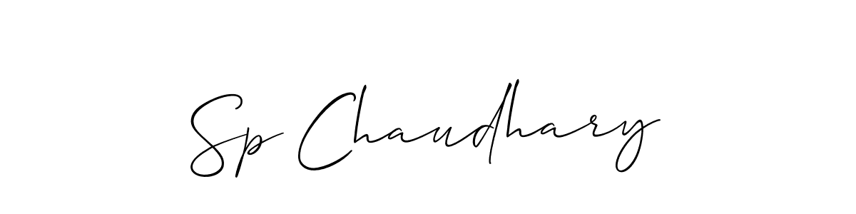 Best and Professional Signature Style for Sp Chaudhary. Allison_Script Best Signature Style Collection. Sp Chaudhary signature style 2 images and pictures png