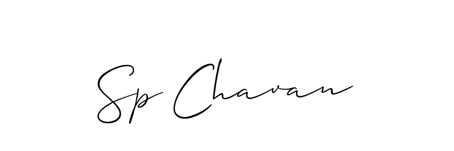 if you are searching for the best signature style for your name Sp Chavan. so please give up your signature search. here we have designed multiple signature styles  using Allison_Script. Sp Chavan signature style 2 images and pictures png