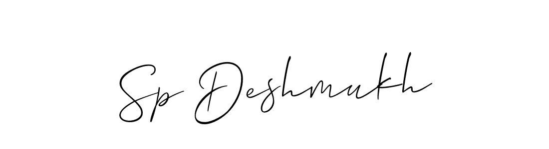 You can use this online signature creator to create a handwritten signature for the name Sp Deshmukh. This is the best online autograph maker. Sp Deshmukh signature style 2 images and pictures png