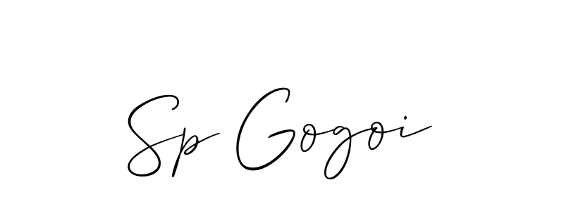 Here are the top 10 professional signature styles for the name Sp Gogoi. These are the best autograph styles you can use for your name. Sp Gogoi signature style 2 images and pictures png