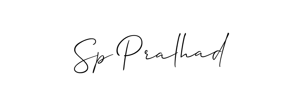 Here are the top 10 professional signature styles for the name Sp Pralhad. These are the best autograph styles you can use for your name. Sp Pralhad signature style 2 images and pictures png