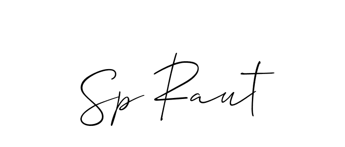 Once you've used our free online signature maker to create your best signature Allison_Script style, it's time to enjoy all of the benefits that Sp Raut name signing documents. Sp Raut signature style 2 images and pictures png