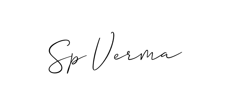 Once you've used our free online signature maker to create your best signature Allison_Script style, it's time to enjoy all of the benefits that Sp Verma name signing documents. Sp Verma signature style 2 images and pictures png