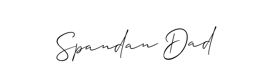 Similarly Allison_Script is the best handwritten signature design. Signature creator online .You can use it as an online autograph creator for name Spandan Dad. Spandan Dad signature style 2 images and pictures png