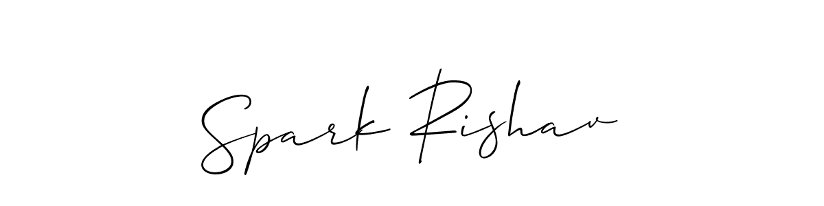 Once you've used our free online signature maker to create your best signature Allison_Script style, it's time to enjoy all of the benefits that Spark Rishav name signing documents. Spark Rishav signature style 2 images and pictures png