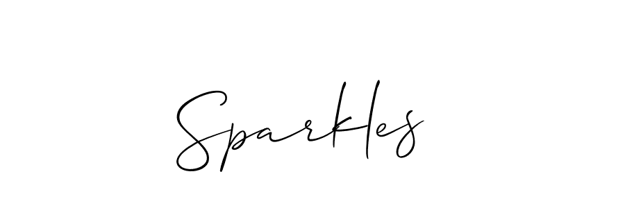 Make a short Sparkles  signature style. Manage your documents anywhere anytime using Allison_Script. Create and add eSignatures, submit forms, share and send files easily. Sparkles  signature style 2 images and pictures png