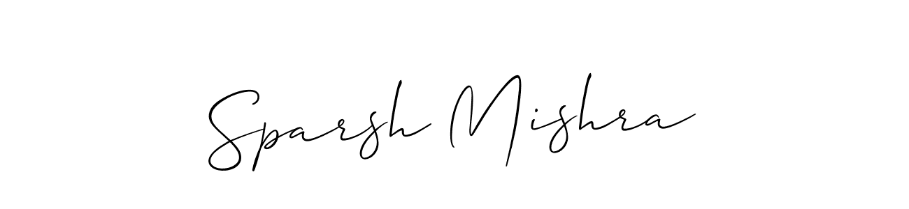 Make a beautiful signature design for name Sparsh Mishra. Use this online signature maker to create a handwritten signature for free. Sparsh Mishra signature style 2 images and pictures png
