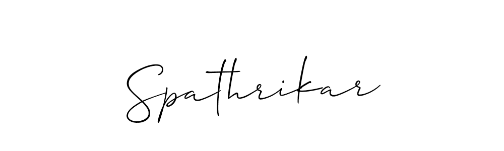 Here are the top 10 professional signature styles for the name Spathrikar. These are the best autograph styles you can use for your name. Spathrikar signature style 2 images and pictures png