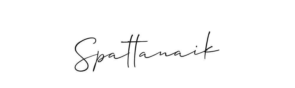 Allison_Script is a professional signature style that is perfect for those who want to add a touch of class to their signature. It is also a great choice for those who want to make their signature more unique. Get Spattanaik name to fancy signature for free. Spattanaik signature style 2 images and pictures png