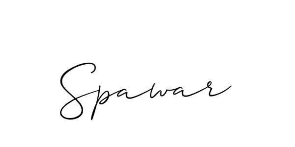 How to make Spawar name signature. Use Allison_Script style for creating short signs online. This is the latest handwritten sign. Spawar signature style 2 images and pictures png