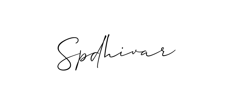 This is the best signature style for the Spdhivar name. Also you like these signature font (Allison_Script). Mix name signature. Spdhivar signature style 2 images and pictures png