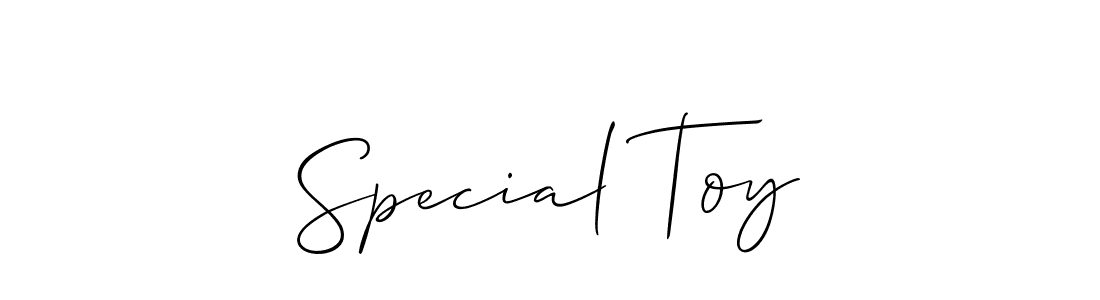 How to make Special Toy name signature. Use Allison_Script style for creating short signs online. This is the latest handwritten sign. Special Toy signature style 2 images and pictures png