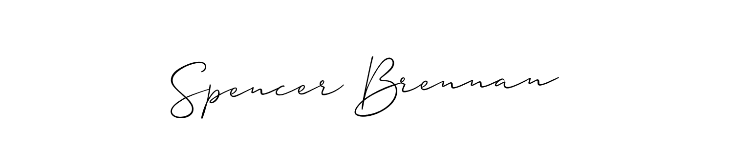 Also we have Spencer Brennan name is the best signature style. Create professional handwritten signature collection using Allison_Script autograph style. Spencer Brennan signature style 2 images and pictures png