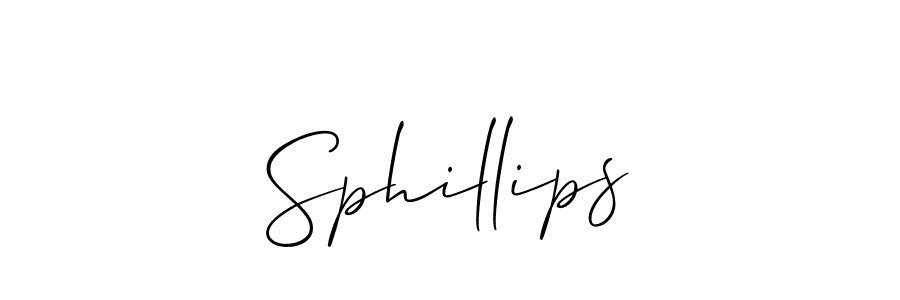 How to Draw Sphillips signature style? Allison_Script is a latest design signature styles for name Sphillips. Sphillips signature style 2 images and pictures png