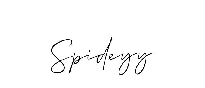 This is the best signature style for the Spideyy name. Also you like these signature font (Allison_Script). Mix name signature. Spideyy signature style 2 images and pictures png