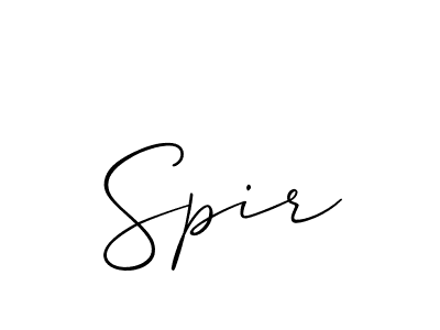 You can use this online signature creator to create a handwritten signature for the name Spir. This is the best online autograph maker. Spir signature style 2 images and pictures png
