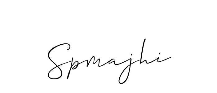 You should practise on your own different ways (Allison_Script) to write your name (Spmajhi) in signature. don't let someone else do it for you. Spmajhi signature style 2 images and pictures png