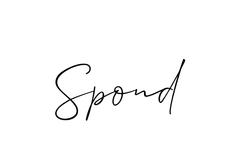 This is the best signature style for the Spond name. Also you like these signature font (Allison_Script). Mix name signature. Spond signature style 2 images and pictures png